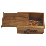 Cutie de lemn pentru depozitat acesoriile de fumat marca RAW Acacia